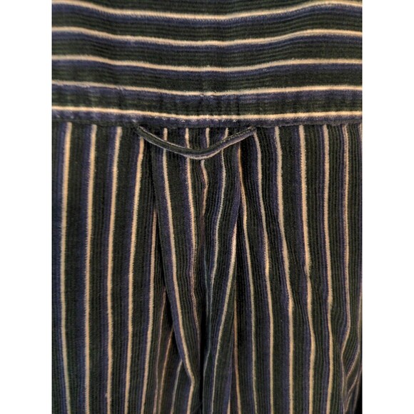 Vtg Northwest Territory Big Man Corduroy Shirt Men's 2XL Green Striped Outdoor - Picture 12 of 12